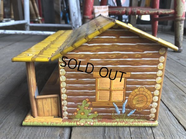 画像4: 50s Vintage Marx Western Play Set Toy Bar-M-Ranch (B155)