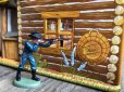 画像5: 50s Vintage Marx Western Play Set Toy Bar-M-Ranch (B155)