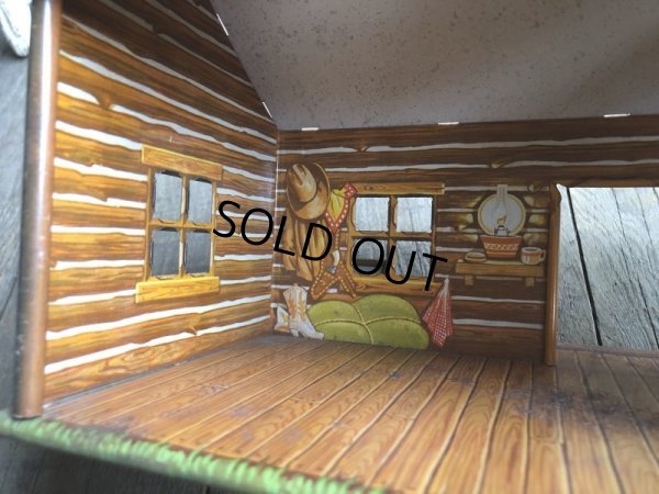 画像7: 50s Vintage Marx Western Play Set Toy Bar-M-Ranch (B154)