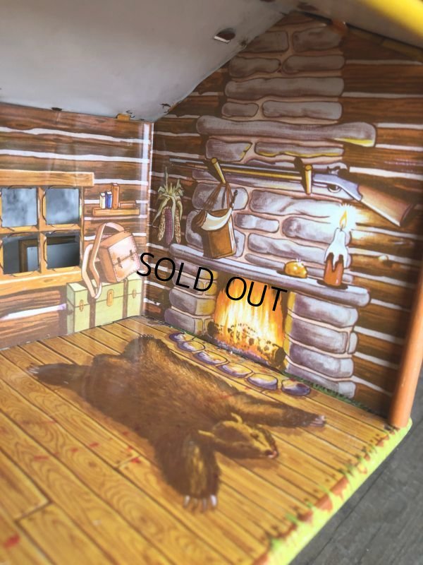 画像13: 50s Vintage Marx Western Play Set Toy Bar-M-Ranch (B155)