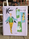 画像1: 60s Vintage Mattel Barbie Ken Fashion Doll Case (B163) (1)