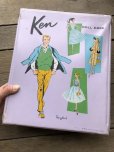 画像12: 60s Vintage Mattel Barbie Ken Fashion Doll Case (B163)