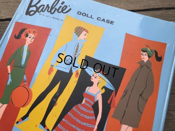画像10: 60s Vintage Mattel Barbie Fashion Doll Case (B156)