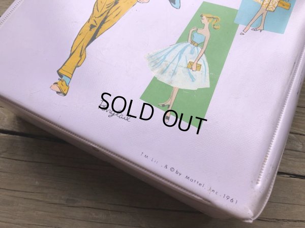 画像9: 60s Vintage Mattel Barbie Ken Fashion Doll Case (B163)