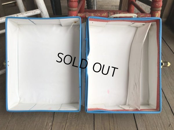 画像5: 60s Vintage Fashion Doll Wardrobe Trunk Case (B169)