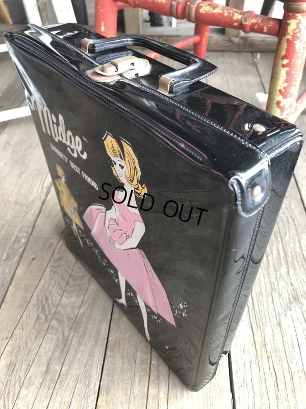 画像3: 60s Vintage Mattel Barbie Midge Fashion Doll Case (B168)