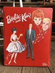画像1: 60s Vintage Mattel Barbie and Ken Fashion Doll Case (B166) (1)