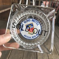 Vintage Motel Restaurant Ashtray / West Wind (B192） 