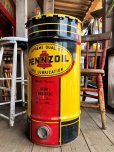画像2: Vintage PENNZOIL Oil Drum Can Good Condition (B196) (2)