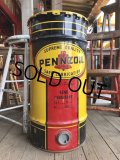 Vintage PENNZOIL Oil Drum Can Good Condition (B196)