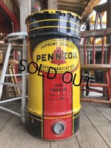 Vintage PENNZOIL Oil Drum Can Good Condition (B196)