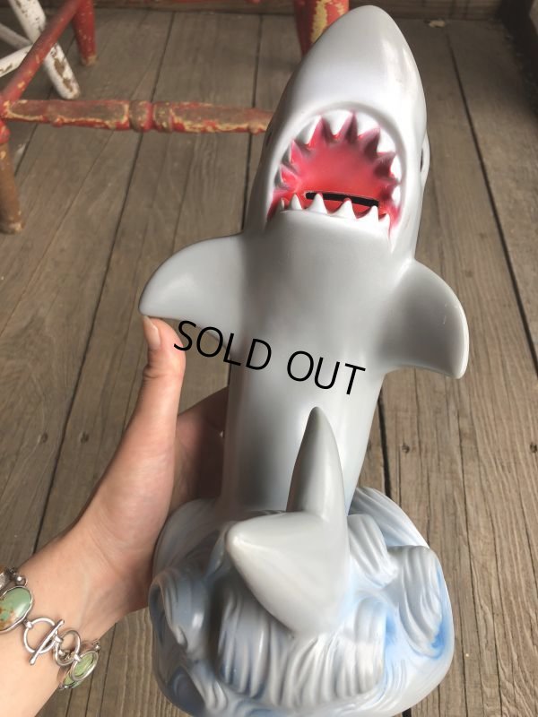 画像3: 1970s Vintage Play Pal JAWS Vinyl Plastic Bank Hard to Find (B199)