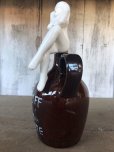 画像3: Vintage Japan Nude Naked Pin-up Girl Ceramic Decanter  Lay Off .. (B203)