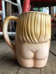 画像3: Vintage Japan Nude Naked Pin-up Girl Ceramic Mug (B200)