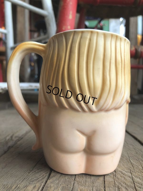画像3: Vintage Japan Nude Naked Pin-up Girl Ceramic Mug (B200)