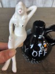 画像9: Vintage Japan Nude Naked Pin-up Girl Ceramic Decanter  Lay Off .. (B204)