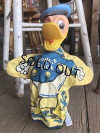 50s Vintage Gund Disney Hand Puppet Donald Duck (B207)