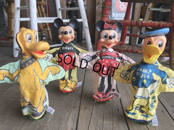画像8: 50s Vintage Gund Disney Hand Puppet Donald Duck (B207)