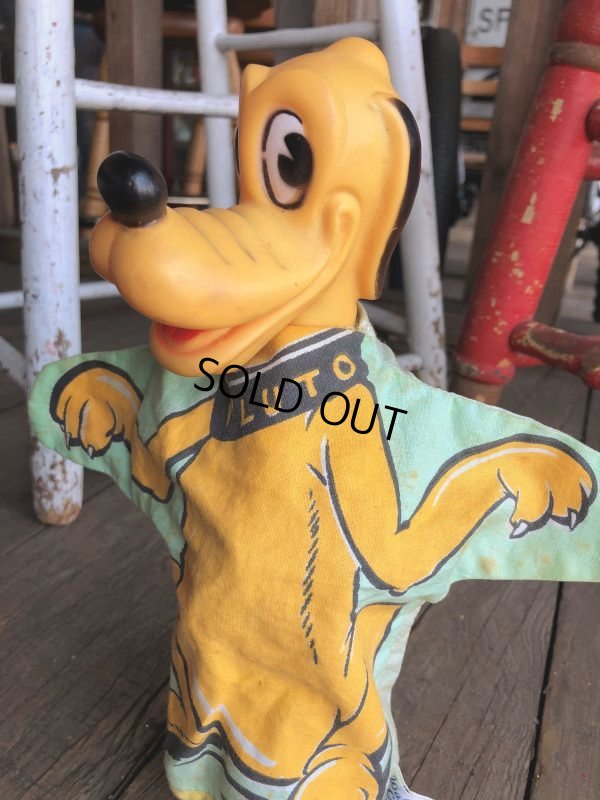 画像4: Vintage Gund Disney Hand Puppet Pluto (B206)