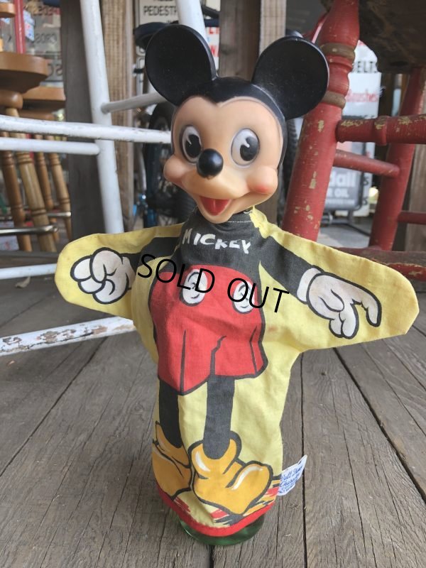 画像1: Vintage Gund Disney Hand Puppet Mickey Mouse (B204)