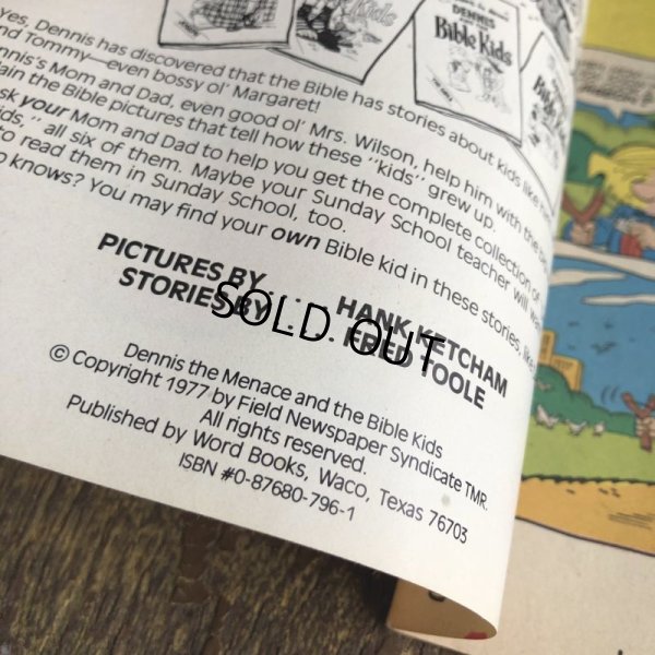 画像3: 70s Vintage Comic DENNIS THE MENACE Bible Kids (B212) 