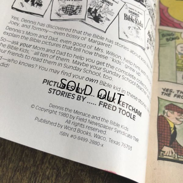 画像3: 80s Vintage Comic DENNIS THE MENACE Bible Kids (B210) 