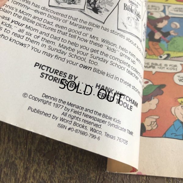 画像3: 70s Vintage Comic DENNIS THE MENACE Bible Kids (B211) 