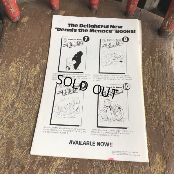 画像9: 80s Vintage Comic DENNIS THE MENACE Bible Kids (B213) 