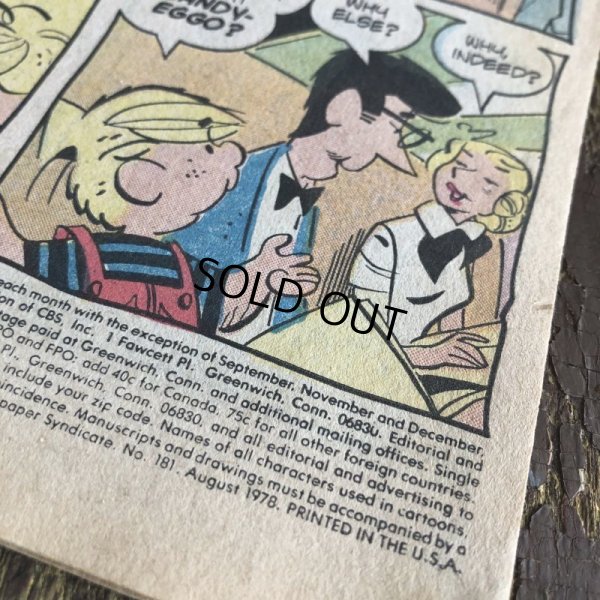 画像3: 70s Vintage Comic DENNIS THE MENACE (B209) 