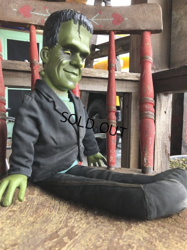 画像3: 60s Vintage Mattel The Munsters TV Show Herman Tanking Doll (B217)