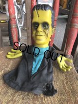 60s Vintage Mattel The Munsters TV Show Herman Tanking Hand Puppet Doll (B216) 
