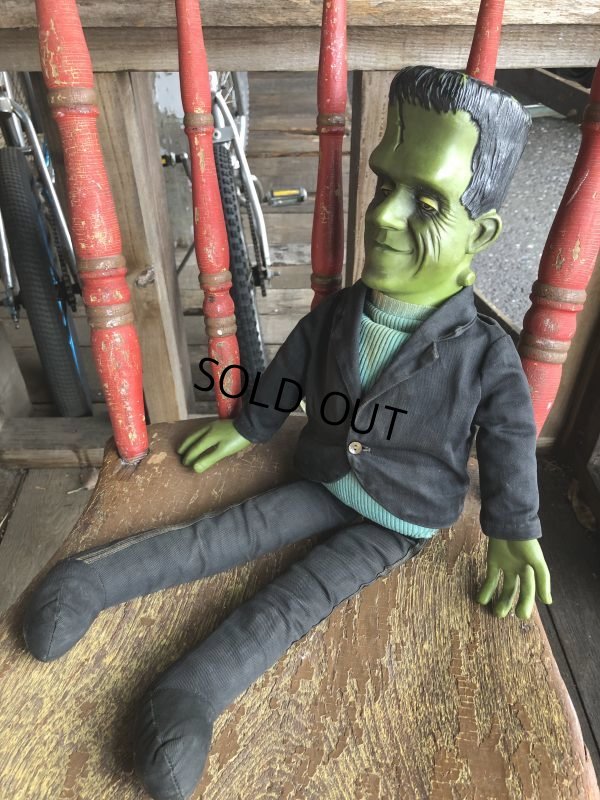 画像4: 60s Vintage Mattel The Munsters TV Show Herman Tanking Doll (B217)