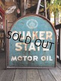 Vintage Quaker State Motor Oil Sign (B220)