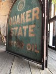 画像5: Vintage Quaker State Motor Oil Sign (B220)