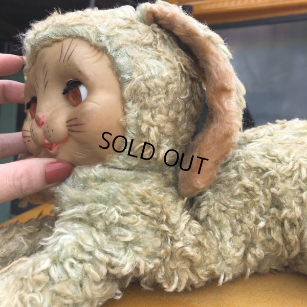 画像19: Vintage Rubber Face Doll Sleep Eyes Bunny (S799)