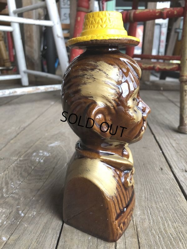 画像4: Vintage Drunk 4 Eyes Decanter Kwitcherbell Yankin (B224)