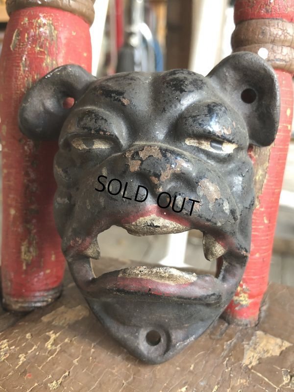 画像6: Vintage Drunk Dog Cast Iron Opener (B230)