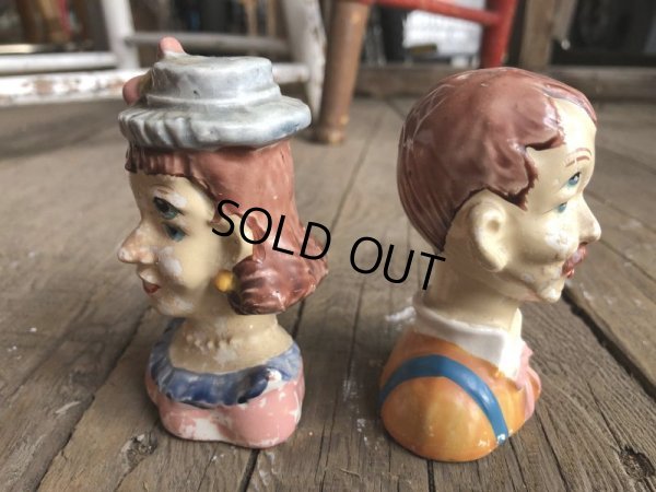 画像4: Vintage Drunk Man 4 Eyes Shakers S/P (B228)