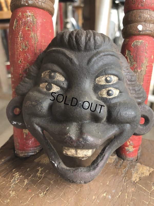 画像6: Vintage Drunk 4 Eyes Cast Iron Opener (B229)