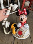 画像2: 90s Vintage Disney Minnie Mouse Phone (B233) (2)