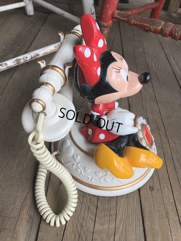 画像5: 90s Vintage Disney Minnie Mouse Phone (B233)
