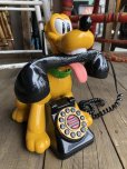 画像1: 90s Vintage Disney Pluto Phone (B232) (1)