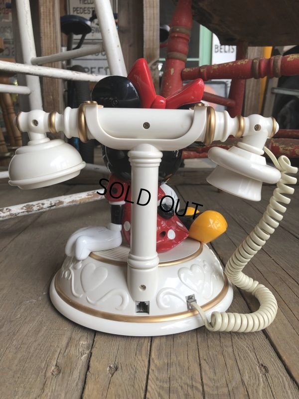 画像4: 90s Vintage Disney Minnie Mouse Phone (B233)