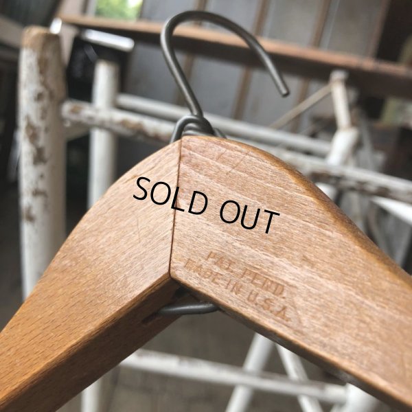 画像6: Vintage Antique Advertising Wood Hanger THE KELLER CO (B266)