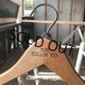 Vintage Antique Advertising Wood Hanger THE KELLER CO (B266)