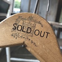 Vintage Antique Advertising Wood Hanger for a fresh STRT.STOP at a Hotel (B241)