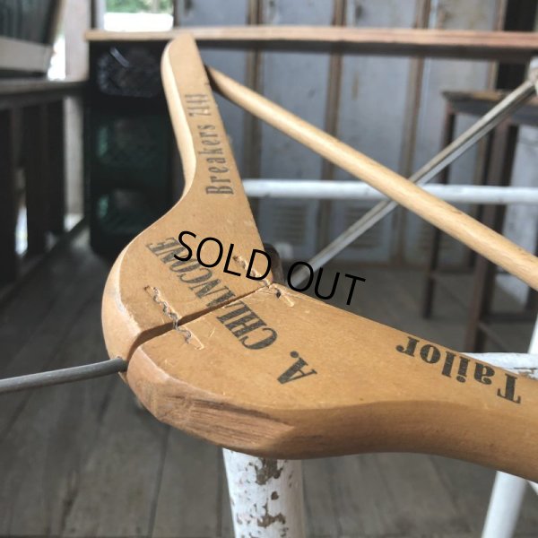 画像4: Vintage Antique Advertising Wood Hanger CARL J.J. SMITH (B254)