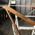 画像2: Vintage Antique Advertising Wood Hanger THE KELLER CO (B266) (2)