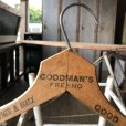 画像1: Vintage Antique Advertising Wood Hanger GOOD MAN'S (B262) (1)