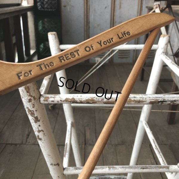 画像3: Vintage Antique Advertising Wood Hanger EHCO (B264)